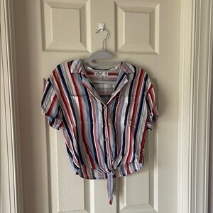 Hollister Multicolor Striped Shirt